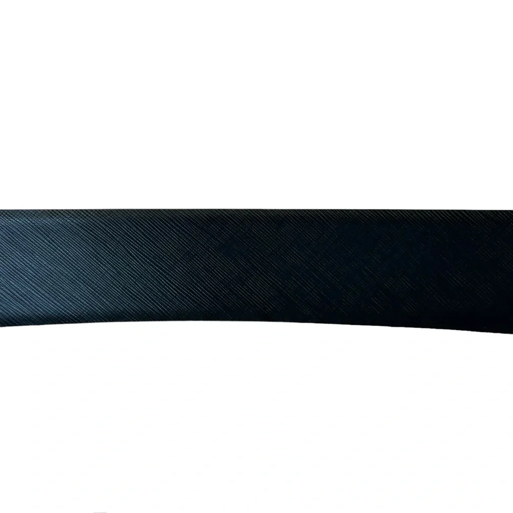 Salvatore Ferragamo Reversible Leather Belt Strap Oxford Blue and Black Size 32 - Picture 7 of 16